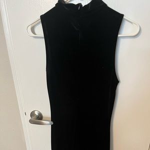 Velvet fashion nova dress, knee length.